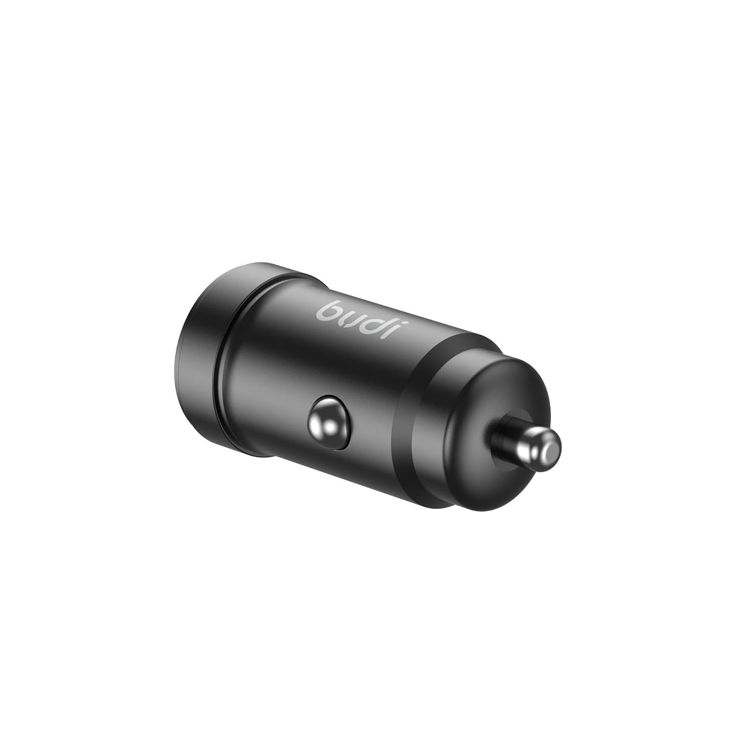 Budi - PD+QC3.0 Mini Car Charger - 30W Smart Quick Charge, 2 Ports (USB-A and USB-C)